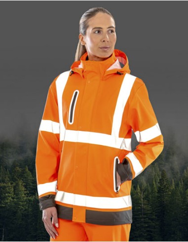RES-R507X-Heavy Duty Prism PU Safe et Dry Jacket with Recycled Backing